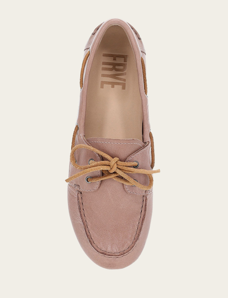 Naya Boat Shoe - Woodrose - Top Down