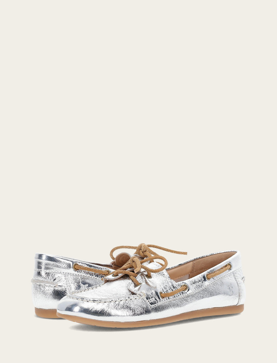 Naya Boat Shoe - Silver - Pair