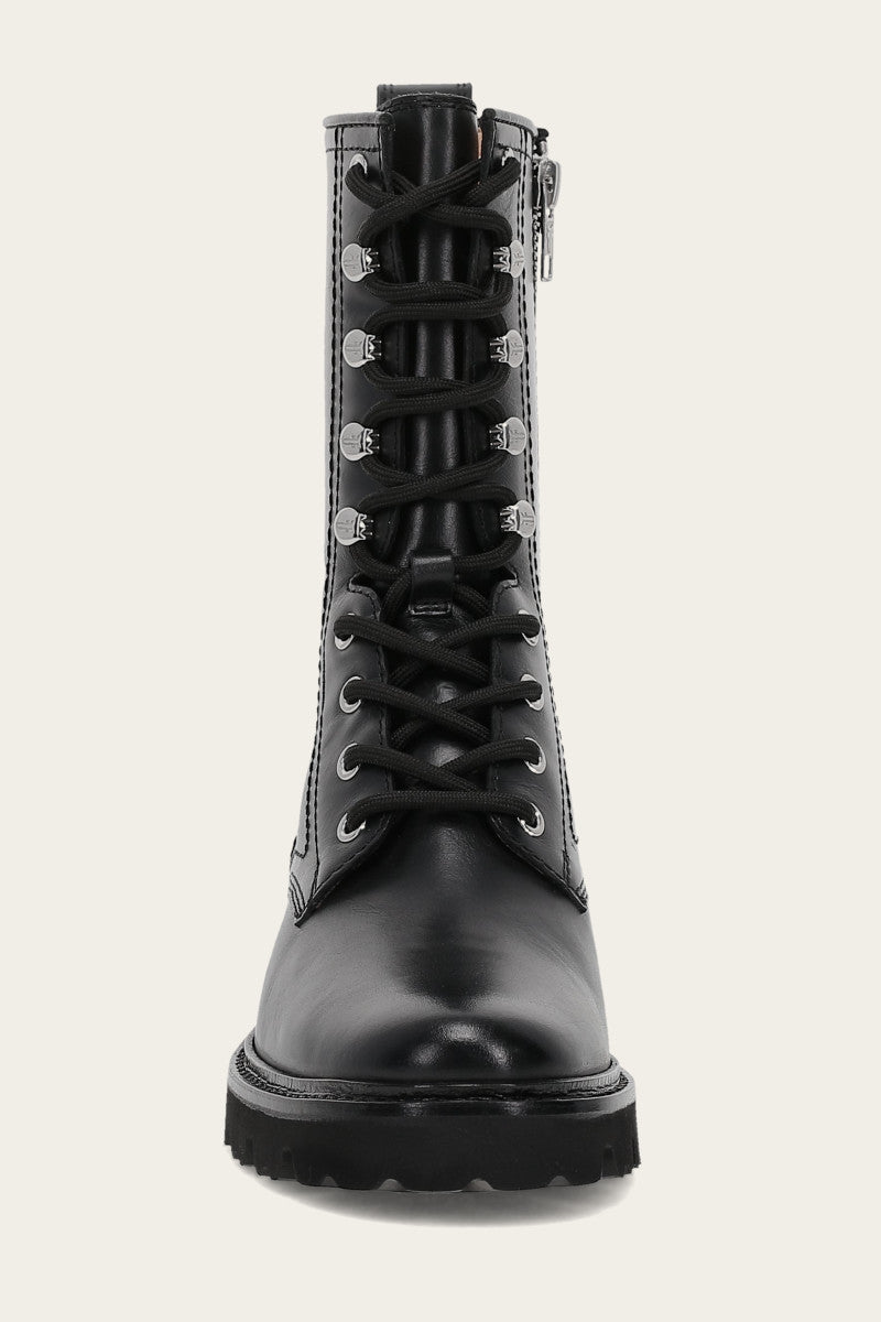 Olivia Combat - Black - Front