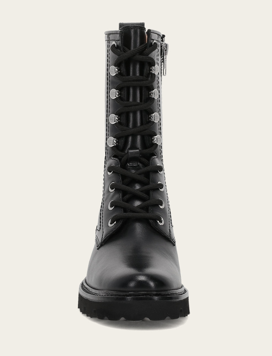 Olivia Combat - Black - Front