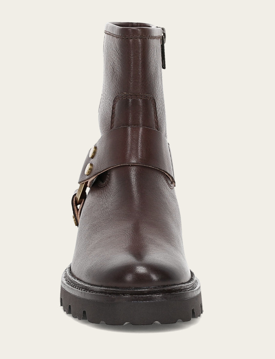 Olivia Harness Short - Chocolate - Front