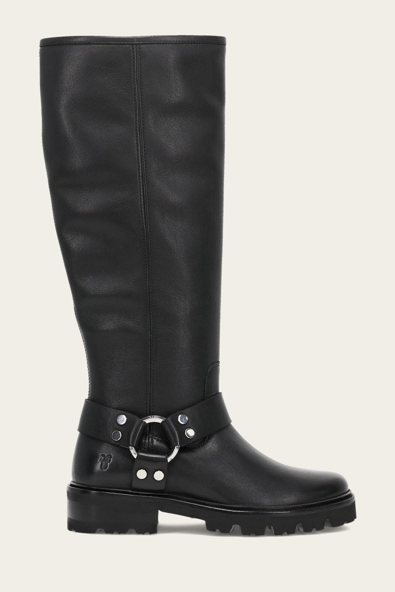 Olivia Harness Tall - Black - Outside