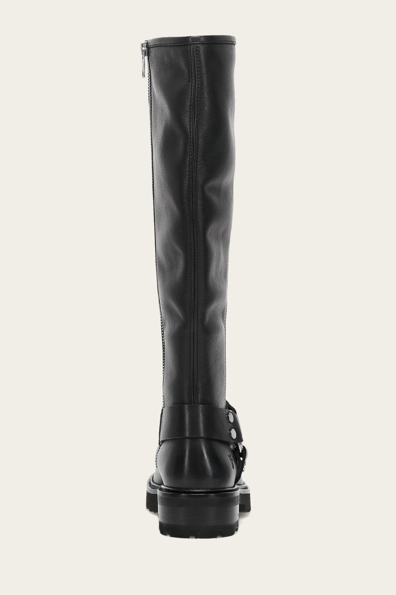 Olivia Harness Tall - Black - Back