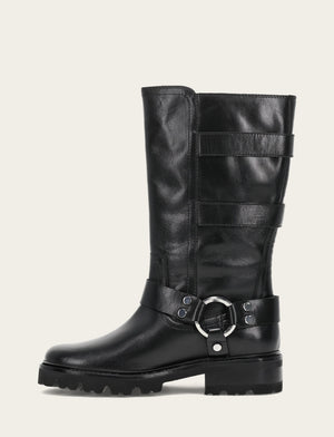 Olivia Moto Mid - Black - Inside