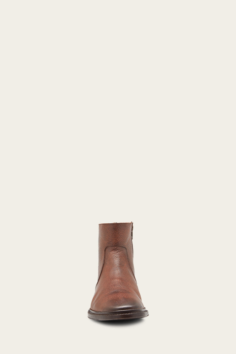 Paul Inside Zip - Walnut - Front