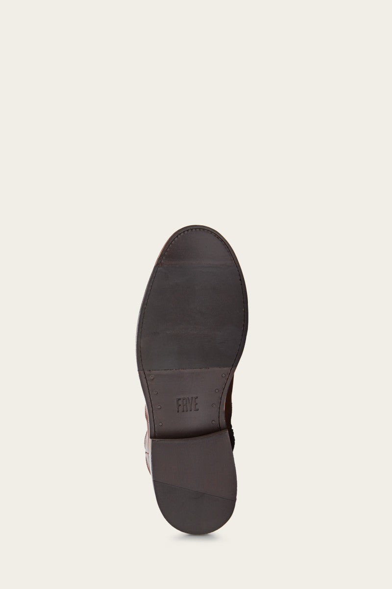 Paul Inside Zip - Cognac - Sole