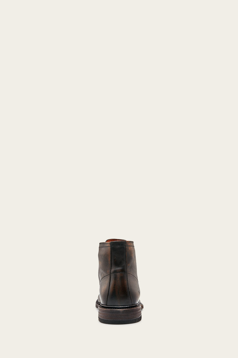 Paul Lace Up - Black - Back