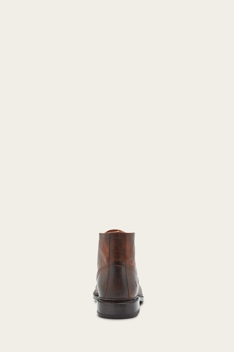Paul Lace Up - Walnut - Back