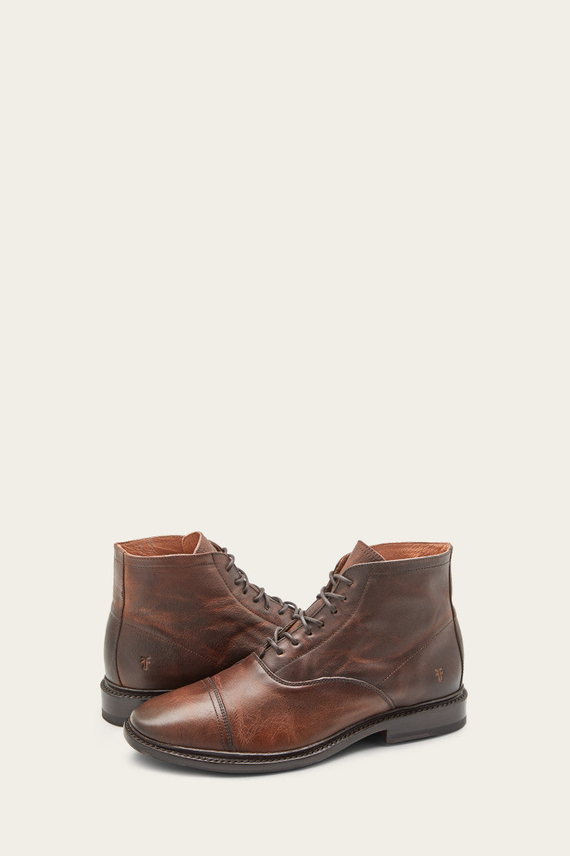 Paul Lace Up - Walnut - Pair