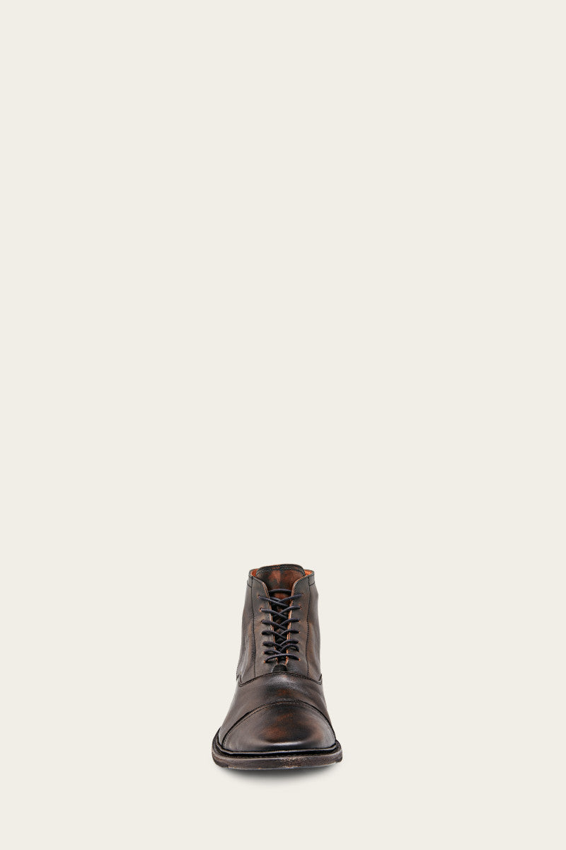 Paul Lace Up - Black - Front
