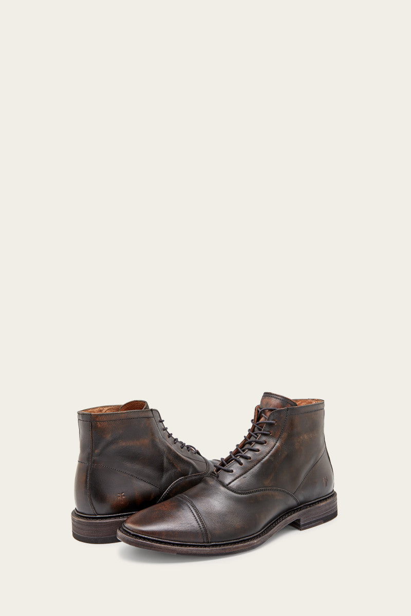 Paul Lace Up - Black - Pair