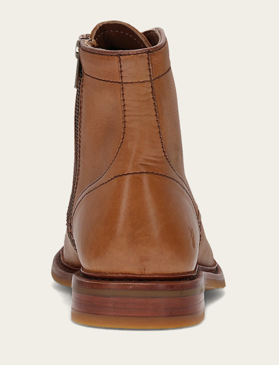 Paul Mid Lace - Saddle - Back