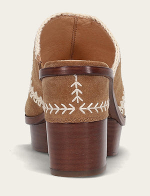 Pipa Crochet Platform Sandal - Almond - Back