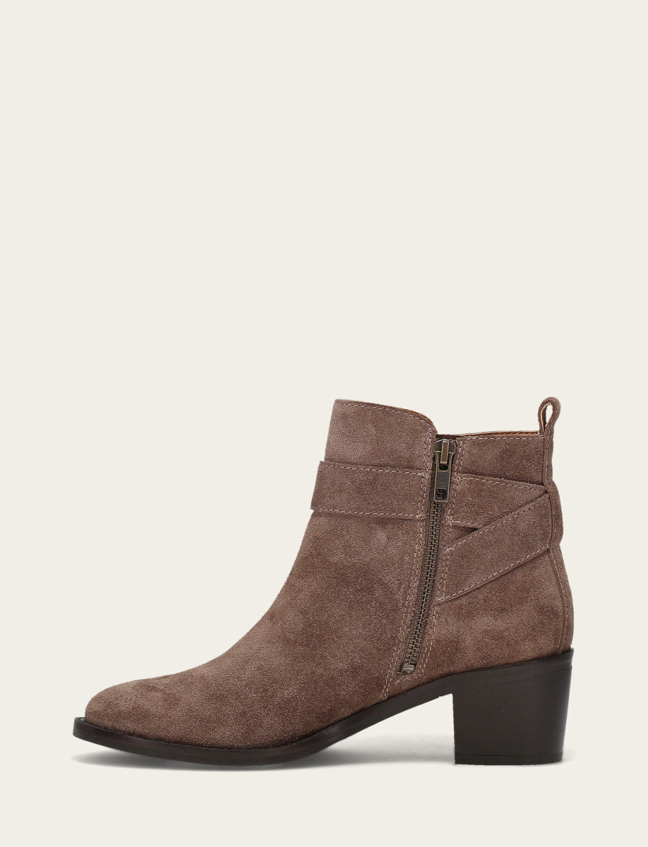 Piper Bootie - Taupe - Inside