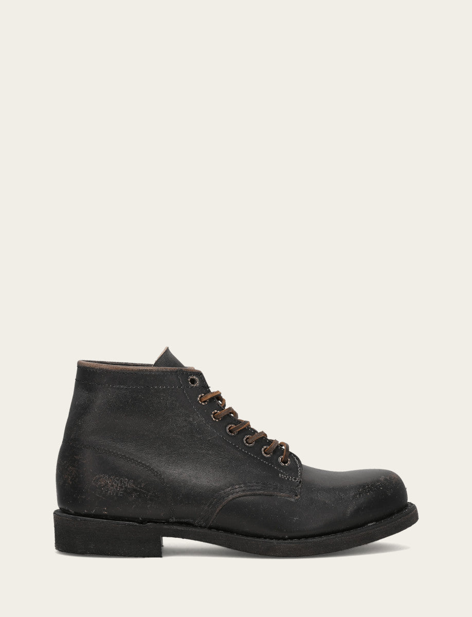 Prison Boot - Black - Outside