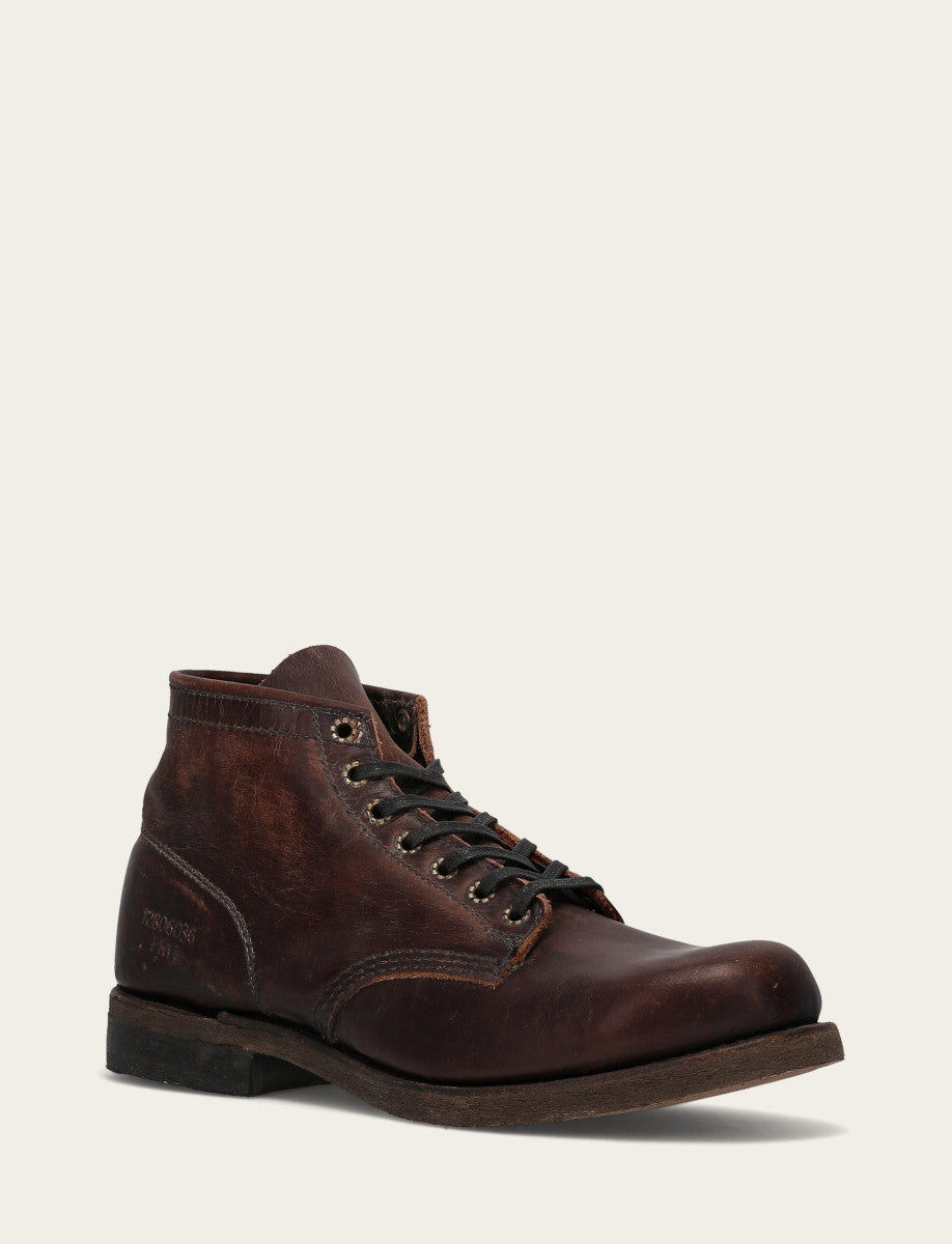 Prison Boot - Dark Brown - Hero