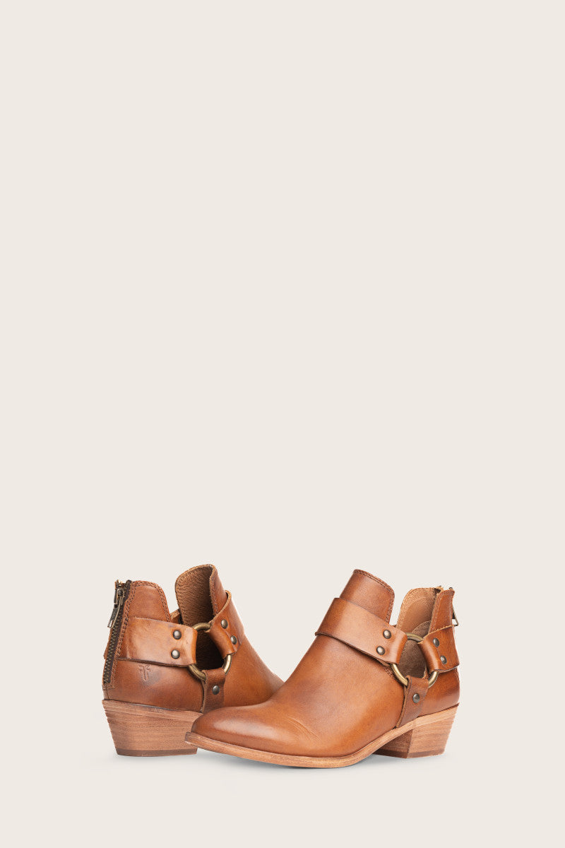 Ray Harness Back Zip - Caramel - Pair