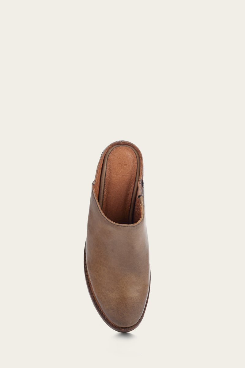 Rosalia Mule - Stone - Top Down