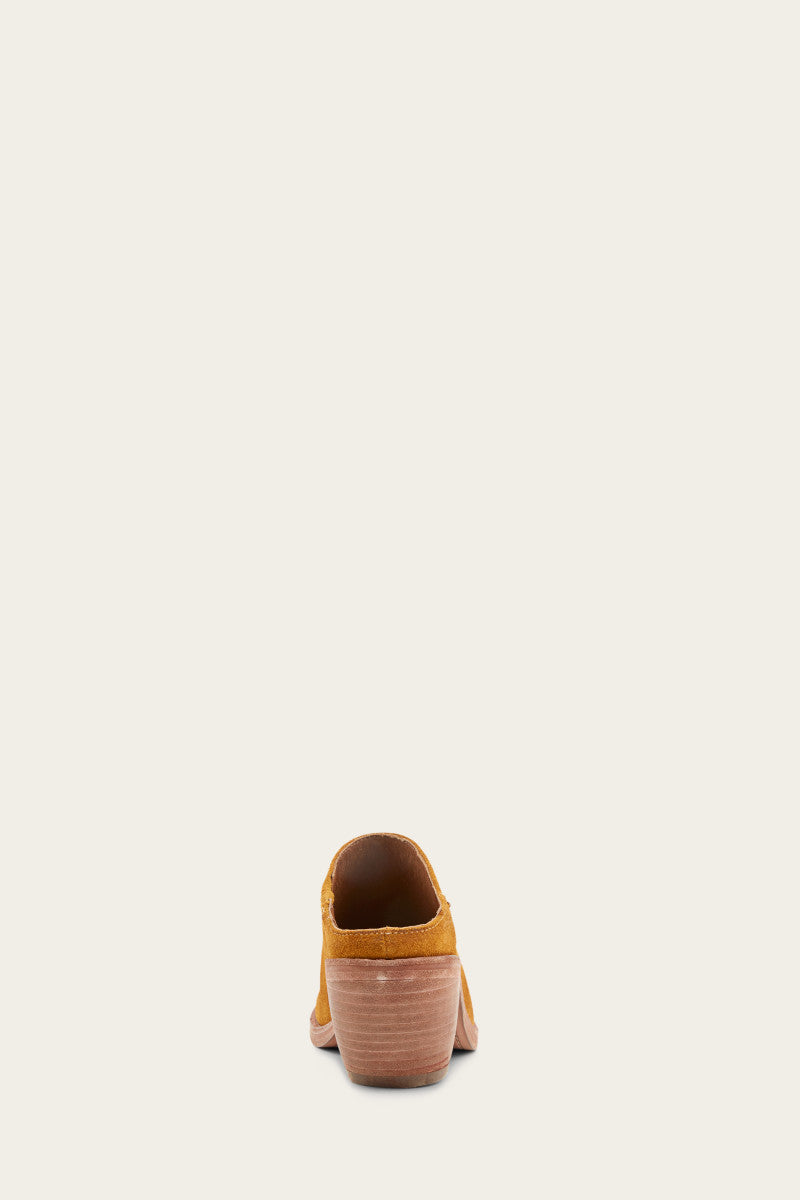 Rosalia Mule - Mustard - Back
