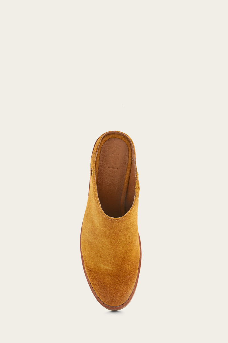 Rosalia Mule - Mustard - Top Down
