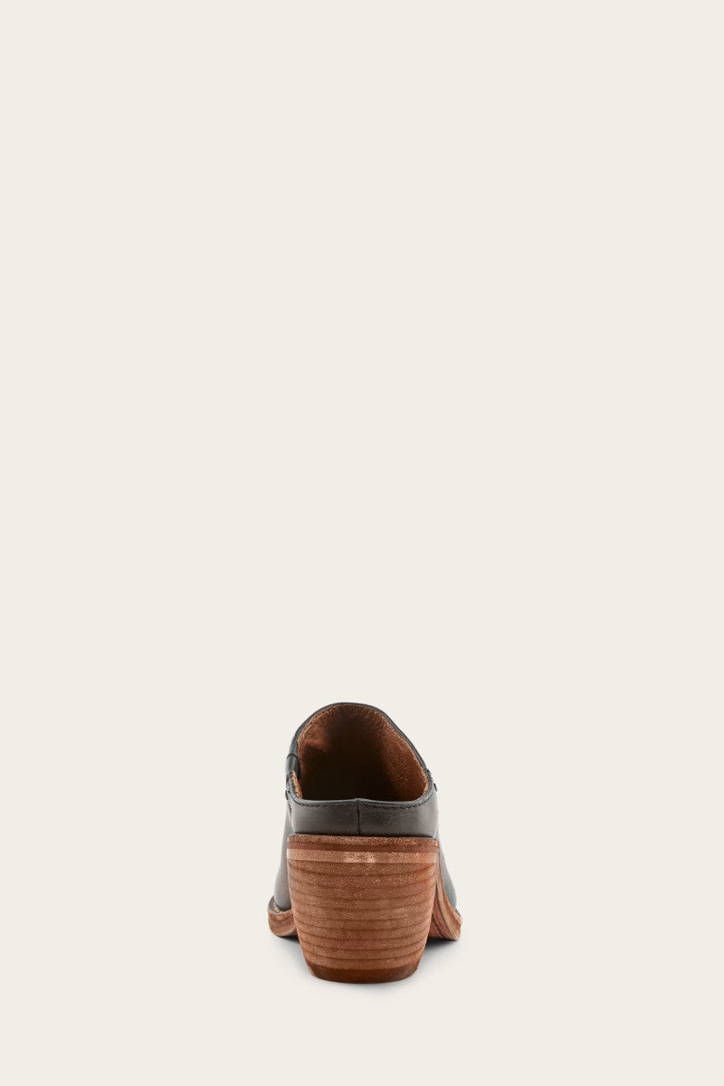 Rosalia Mule - Black - Back