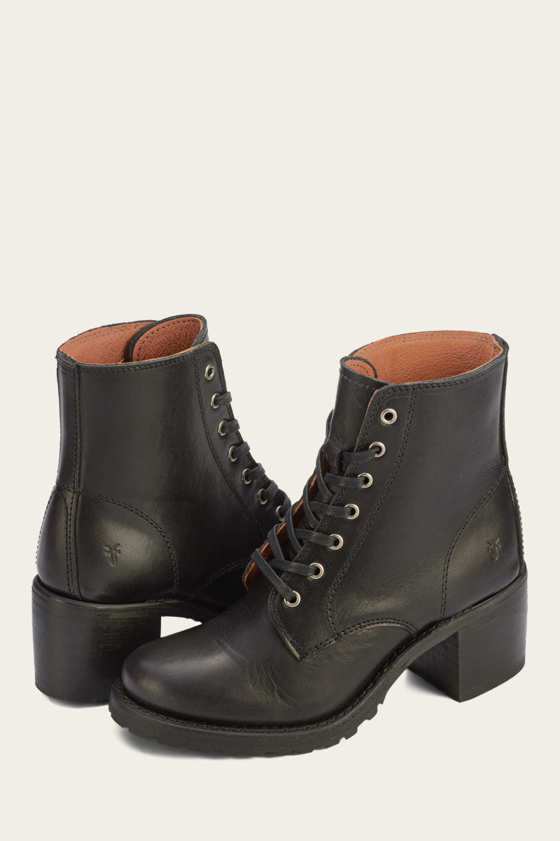 Sabrina 6G Lace Up - Black - Pair