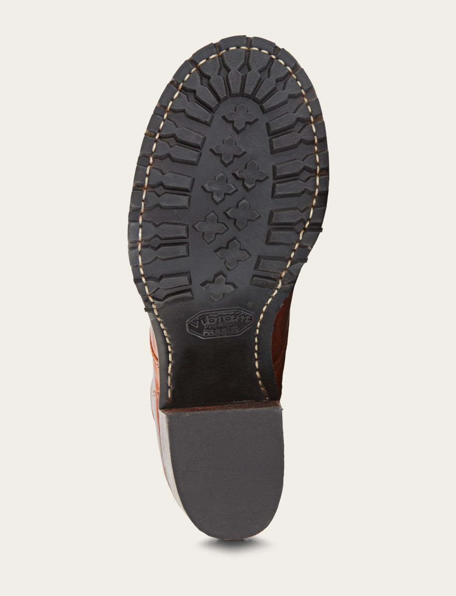 Sabrina 6G Lace Up - Cognac - Sole