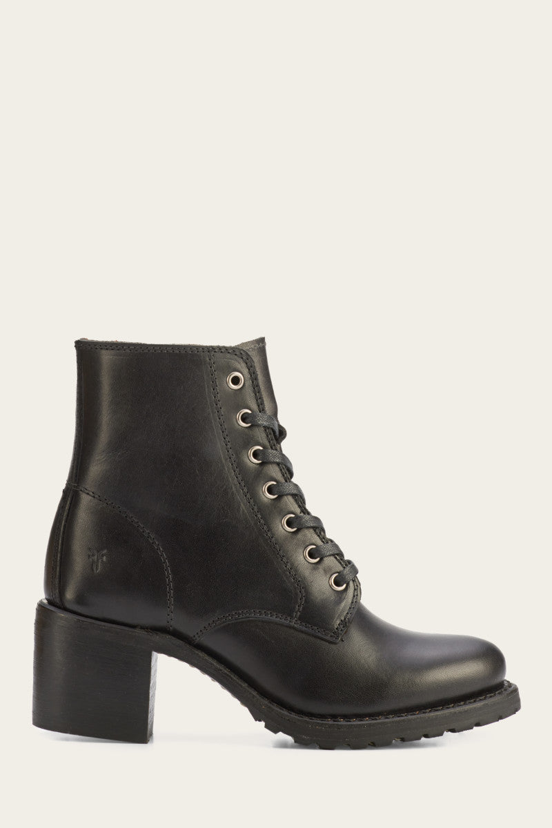 Sabrina 6G Lace Up - Black - Outside