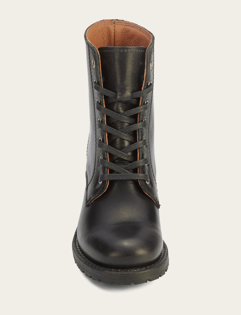 Sabrina 6G Lace Up - Black - Front