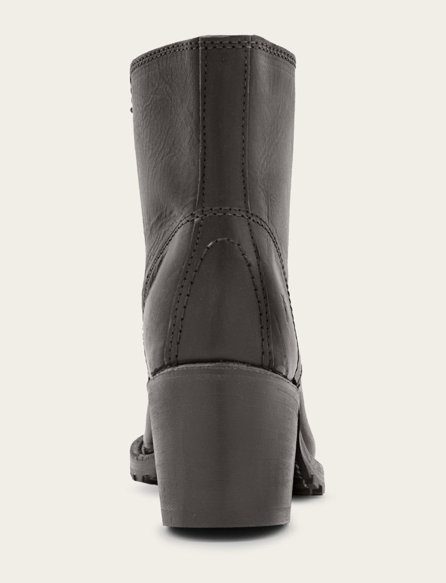 Sabrina 6G Lace Up - Black - Back