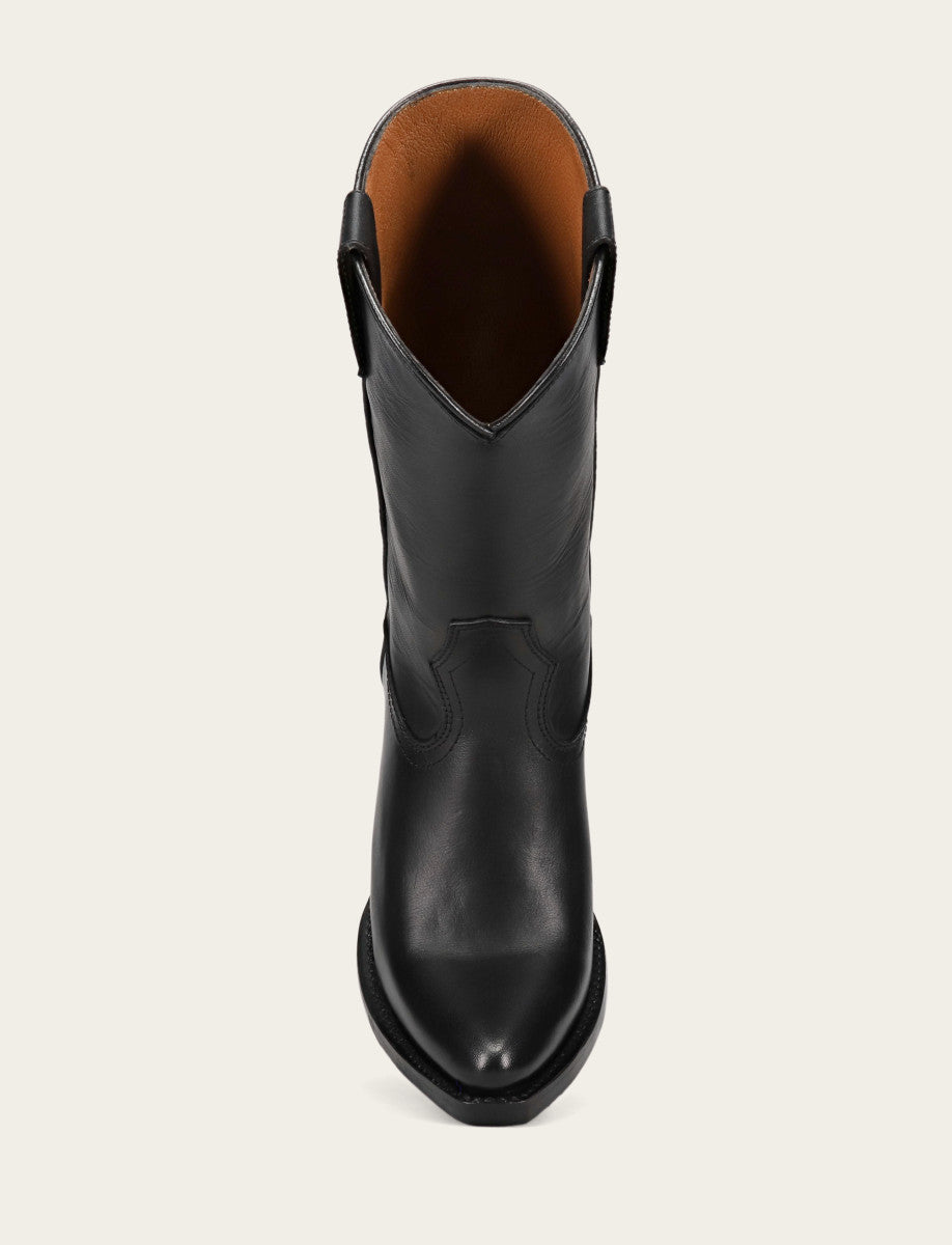 Sacha Mid Pull On - Black - Top Down