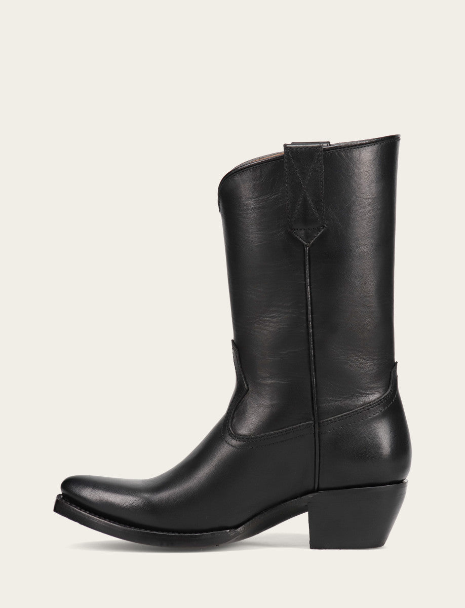 Sacha Mid Pull On - Black - Inside