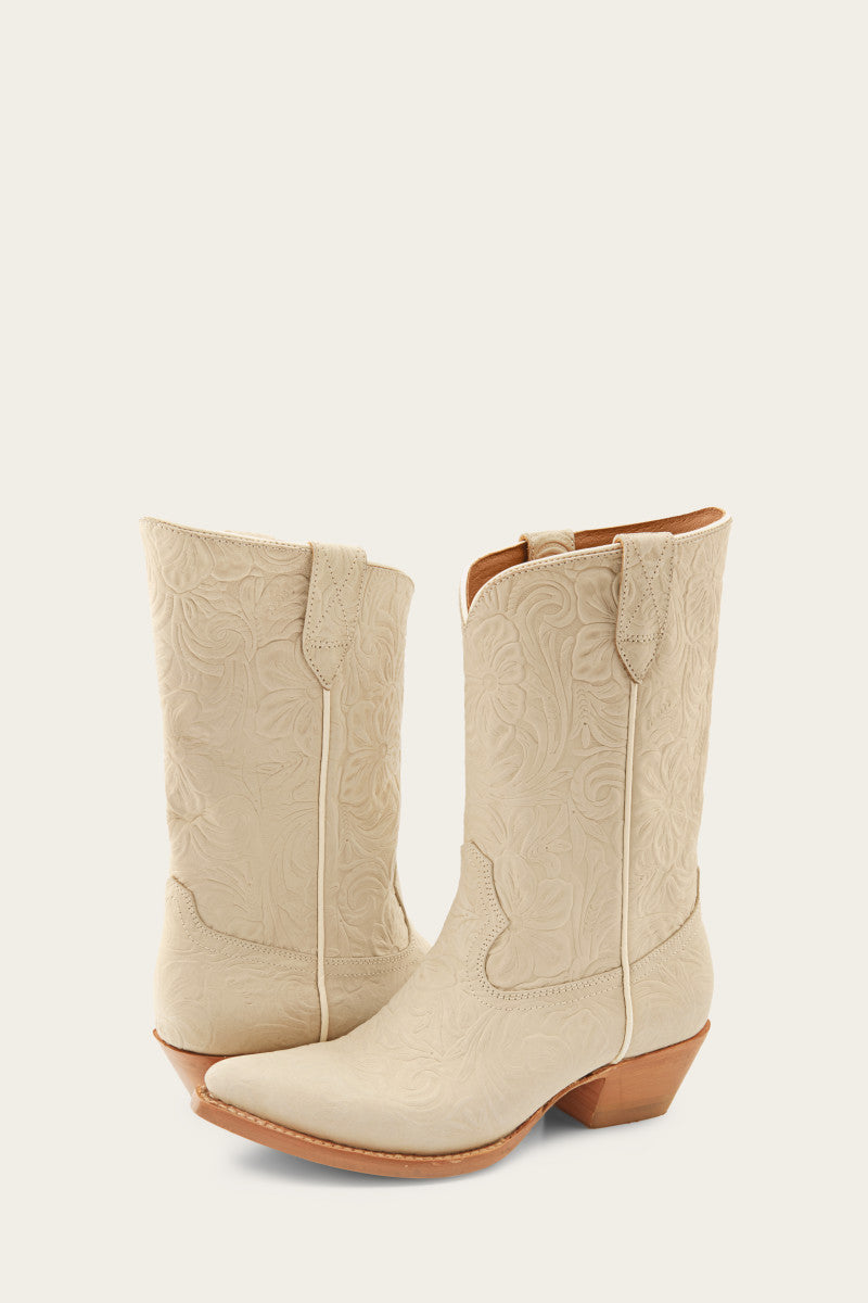 Sacha Mid Pull On - Ivory - Pair