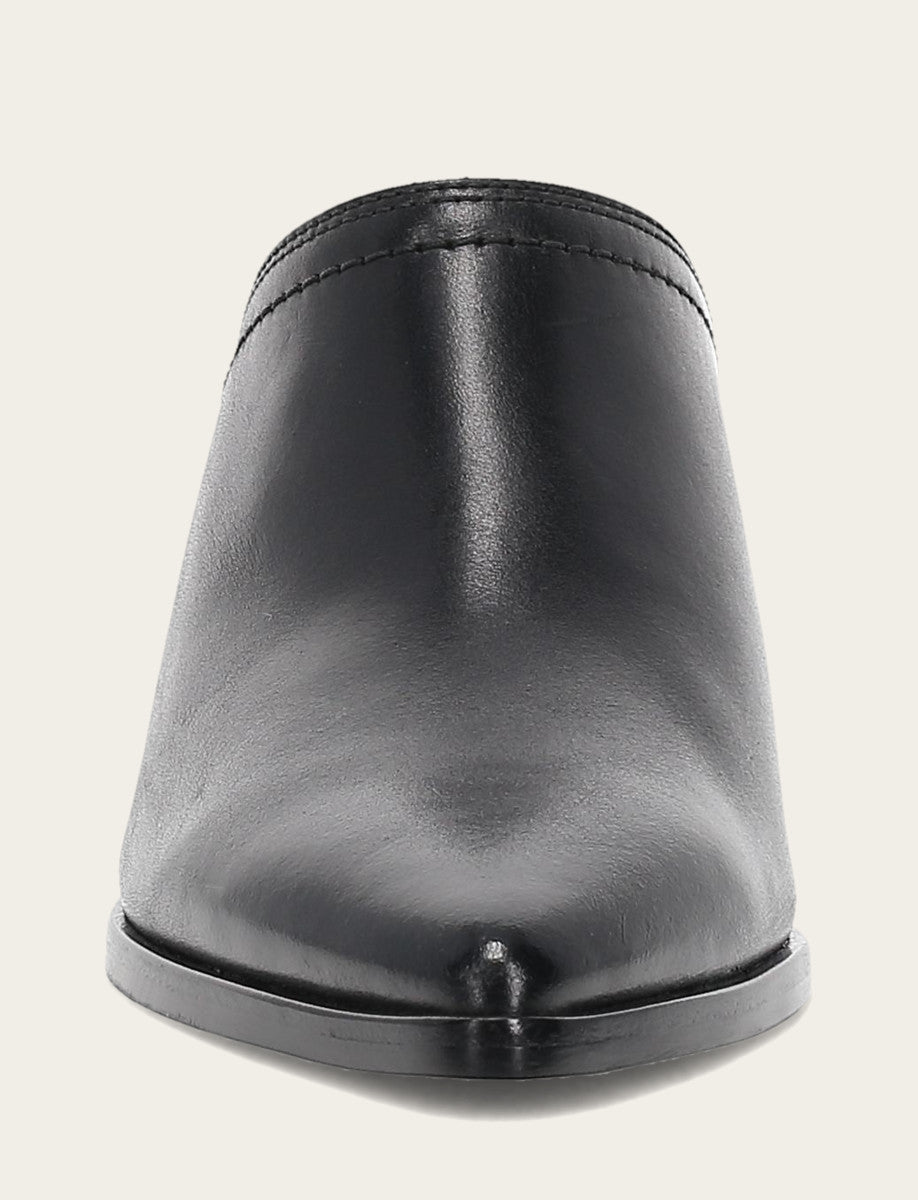 Sadie Mule - Black - Front