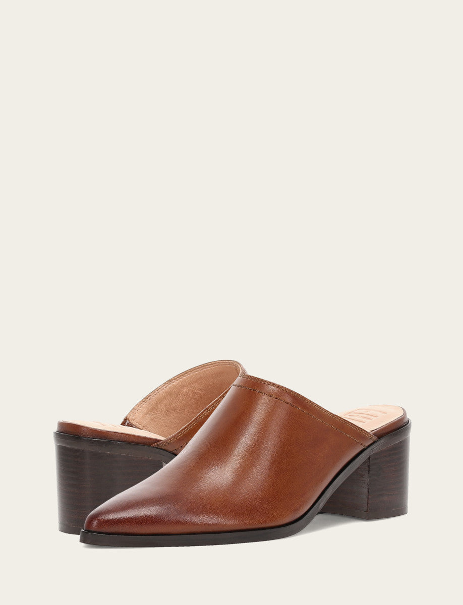 Sadie Mule - Cinnamon - Pair