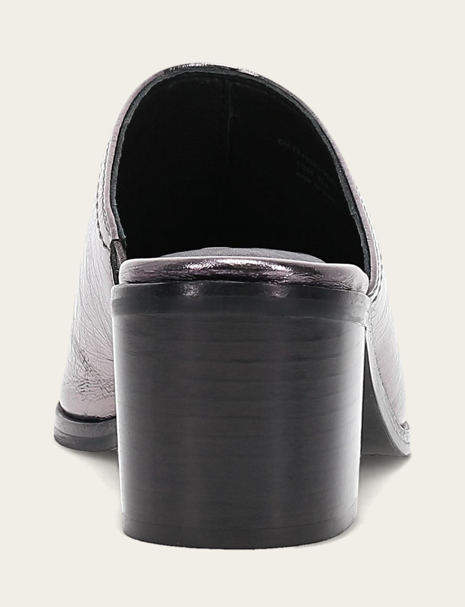Sadie Mule - Pewter - Back
