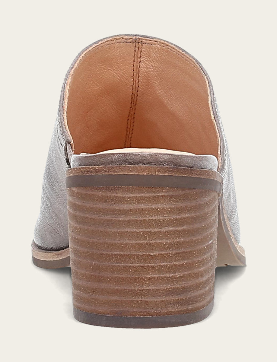 Sadie Mule - Steel - Back
