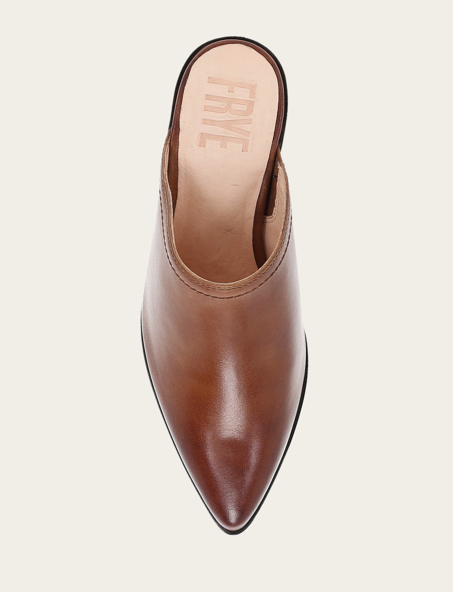 Sadie Mule - Cinnamon - Top Down