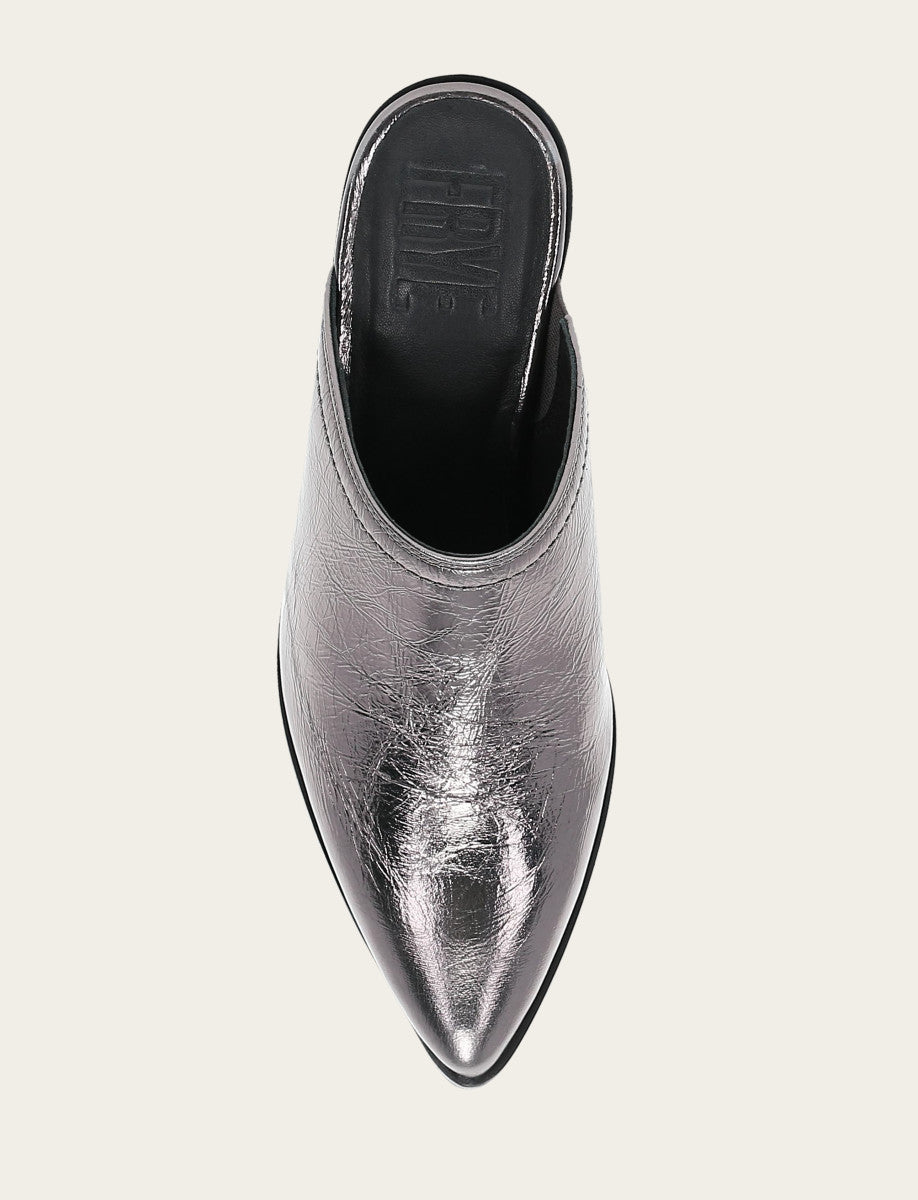 Sadie Mule - Pewter - Top Down