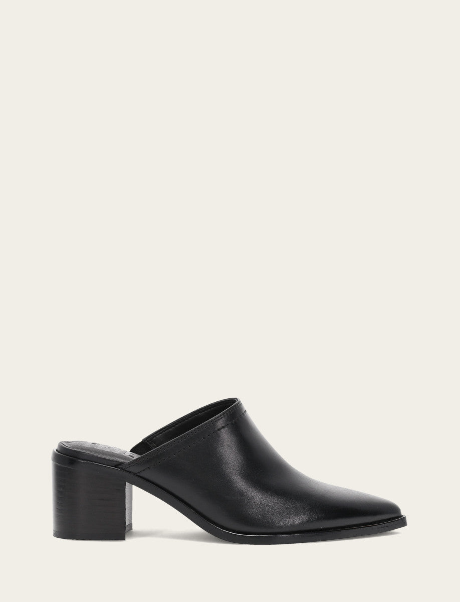 Sadie Mule - Black - Outside