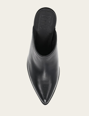 Sadie Mule - Black - Top Down