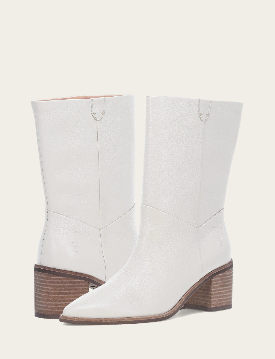 Sadie Softy Mid - Ivory - Pair