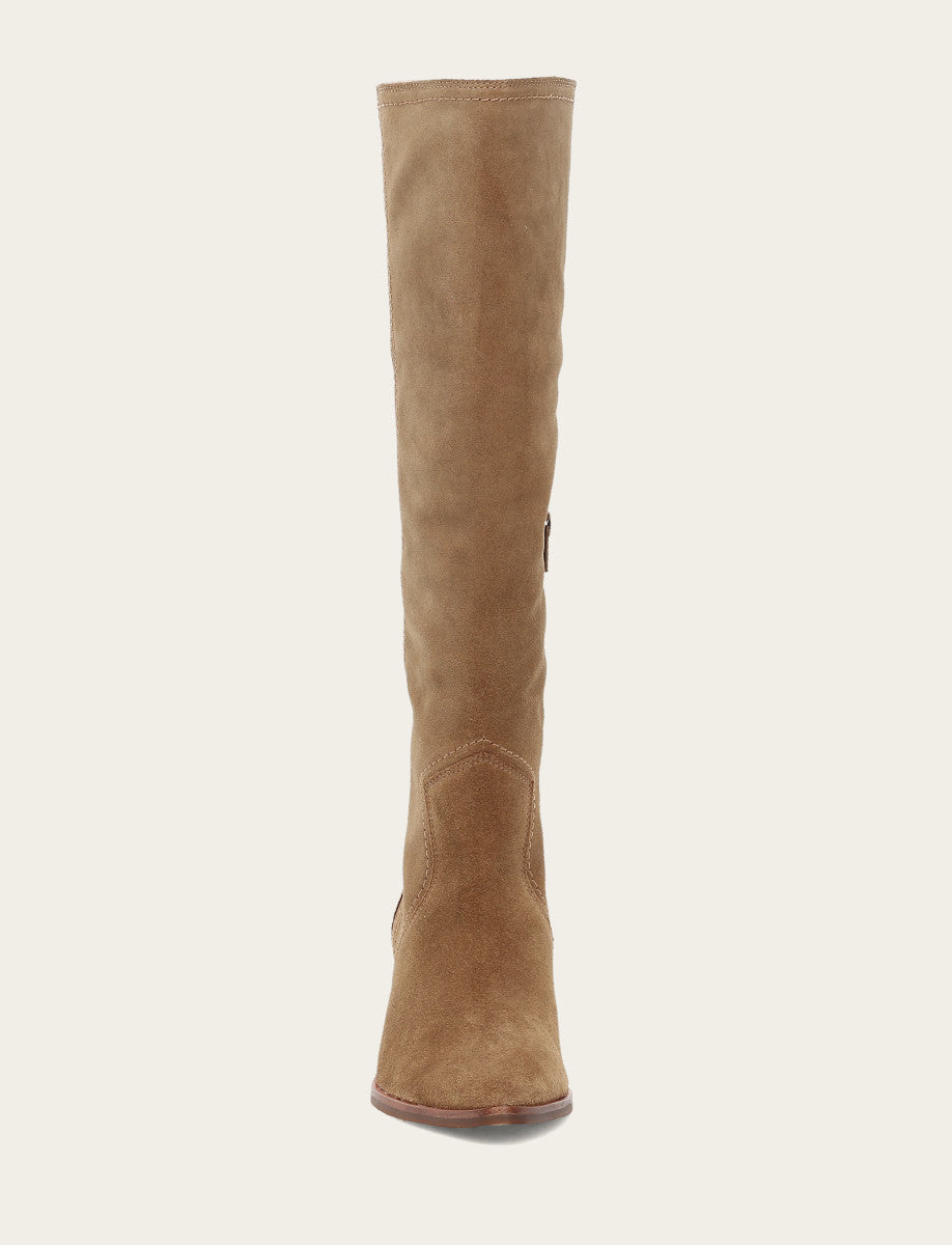 Sadie Softy Tall - Almond - Front