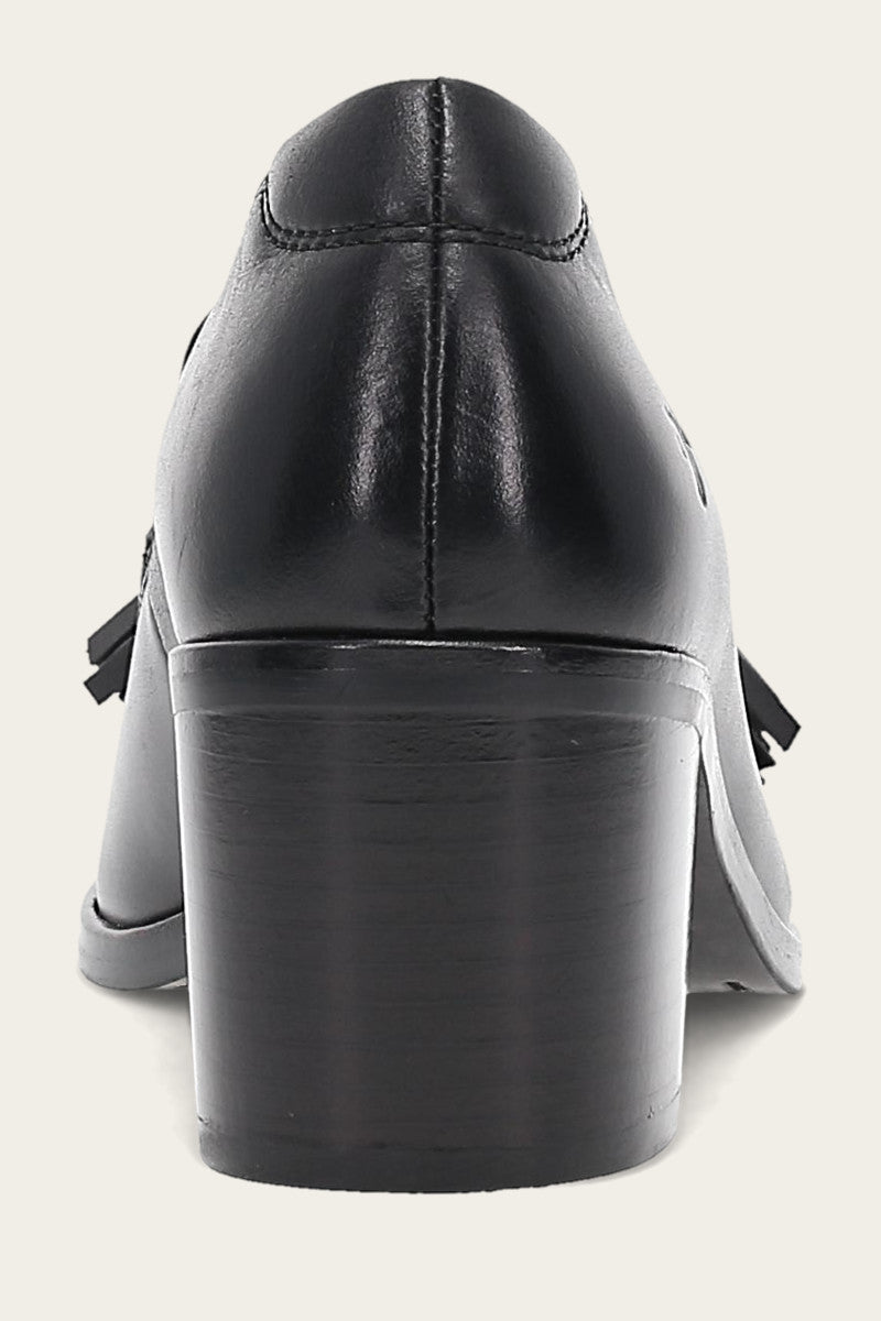 Sadie Venetian Tassel - Black - Back
