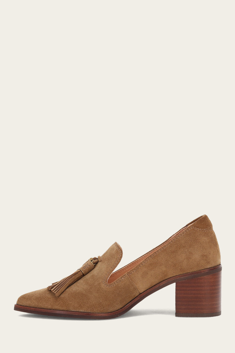 Sadie Venetian Tassel - Almond - Inside