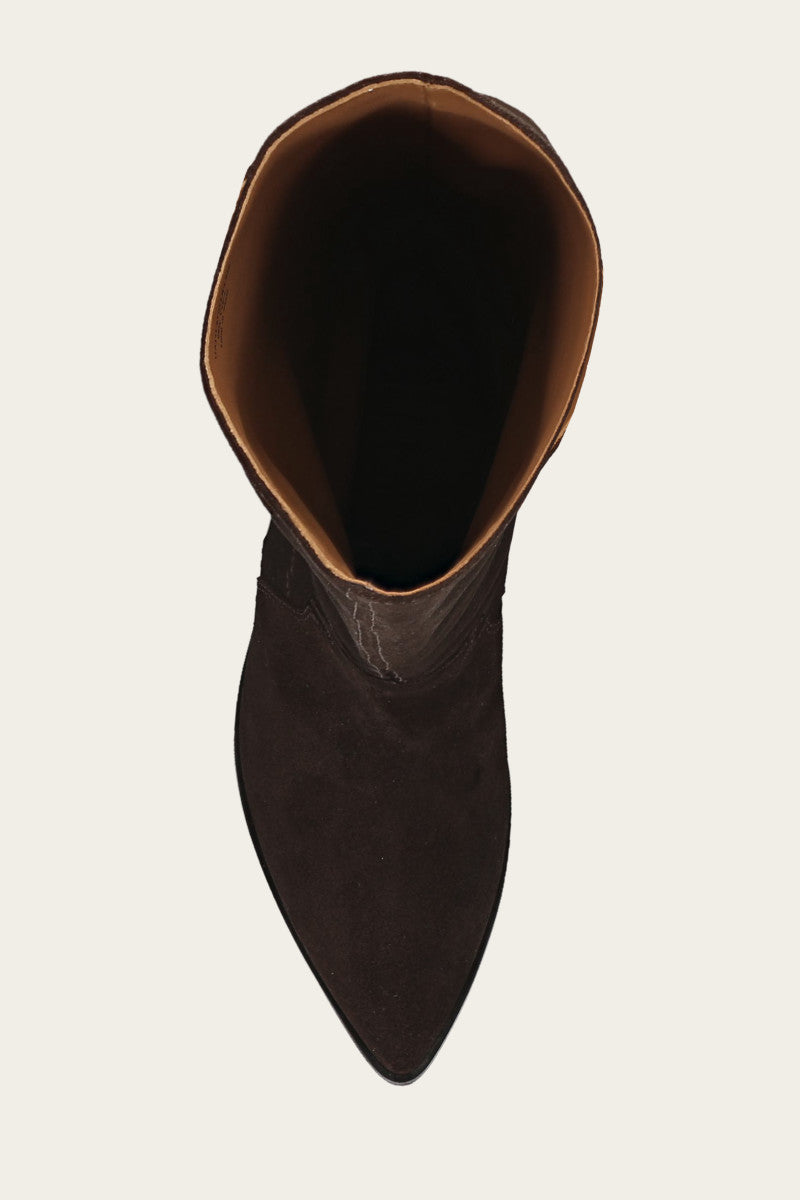 Sara Slouchy - Dark Brown - Top Down