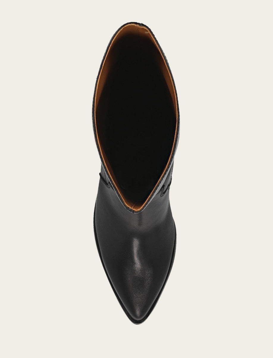 Sara Slouchy - Black - Top Down