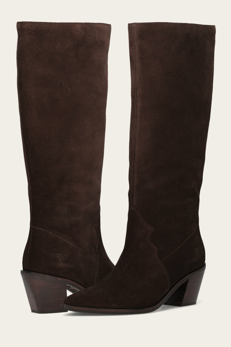 Sara Slouchy - Dark Brown - Pair