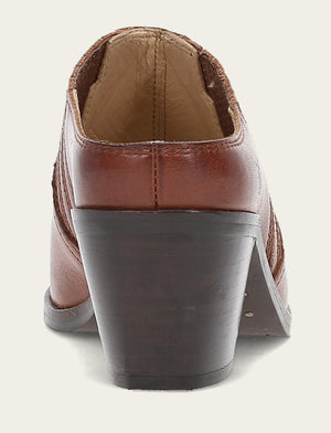 Sara Western Mule - Cinnamon - Back