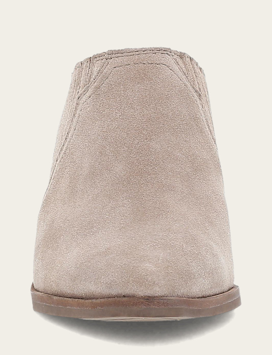 Sara Western Mule - Taupe - Front